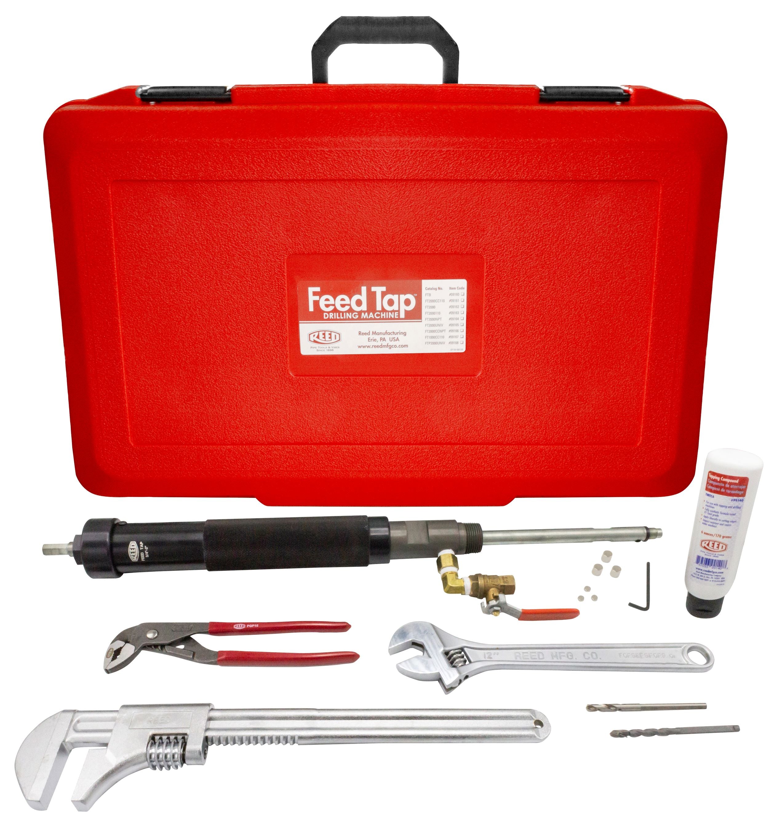 REED FTB Feed Tap Base Machine