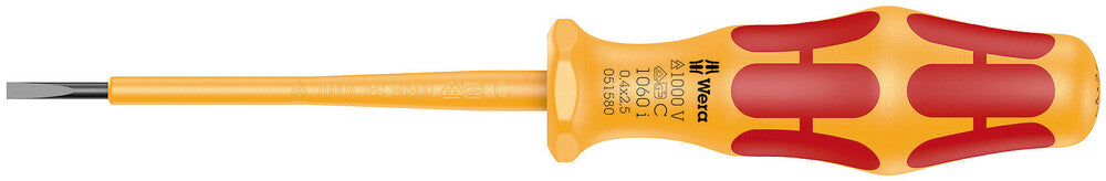 1060 i VDE-insulated Kraftform slotted screwdriver