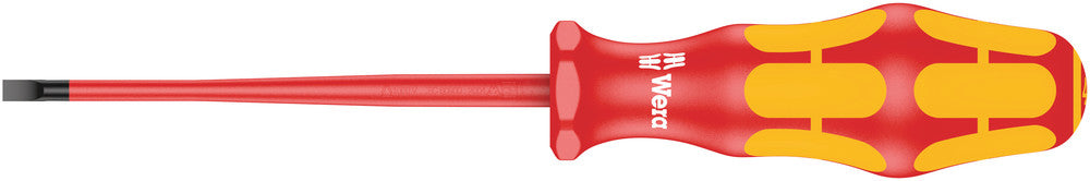 160 iS VDE Insulated screwdriver with reduced blade diameter for slotted screws