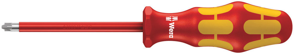 165 i PZ/S VDE Insulated screwdriver for PlusMinus screws (Pozidriv/slotted)