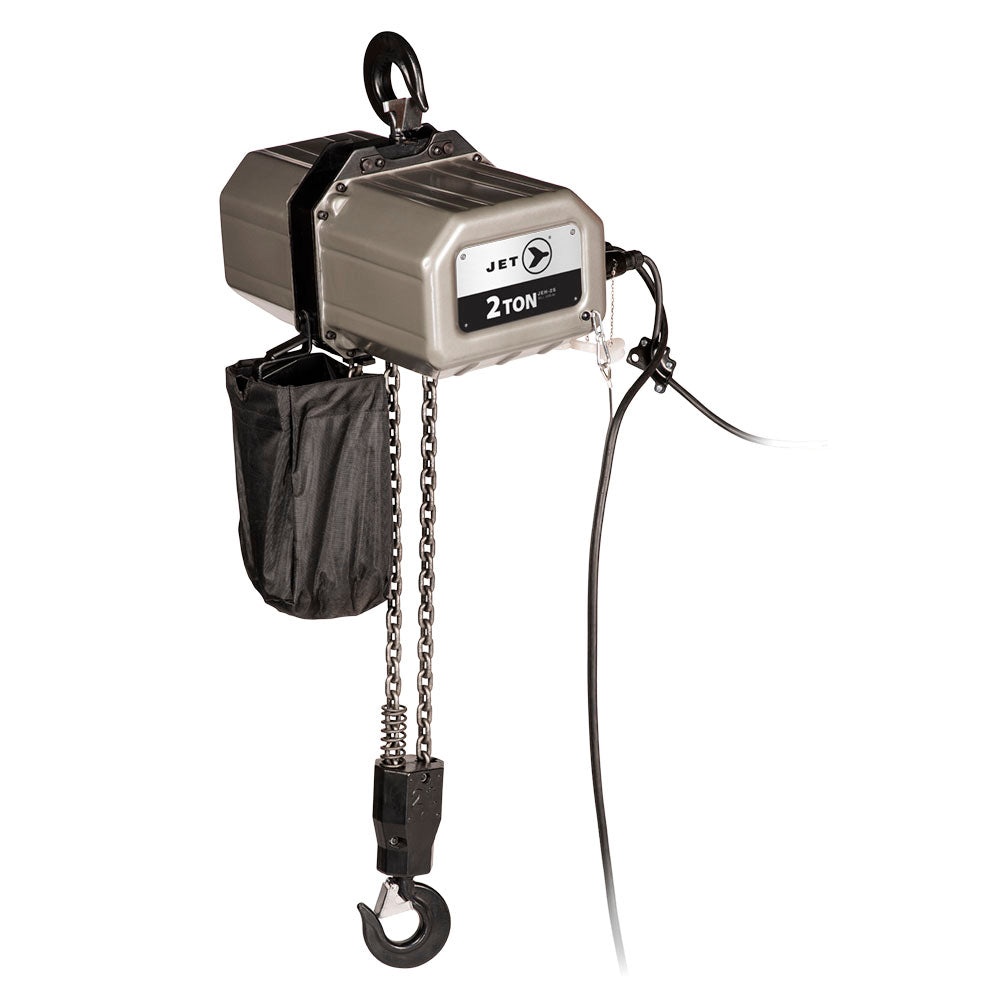 JET - 107504 2-Ton JEH Series Electric Chain Hoist with Overload Protection - 115V/230V