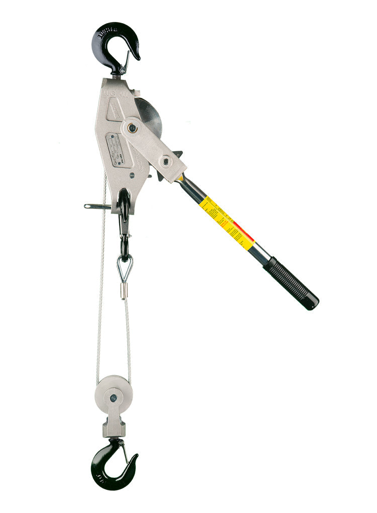 Lug-All - Polipasto de cable de 1 1/8 toneladas - 2250-20