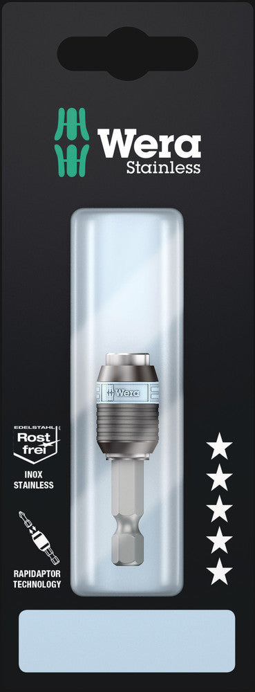 3888/4/1 K SB Rapidaptor Universal Bit Holder, stainless, 1/4" x 50 mm