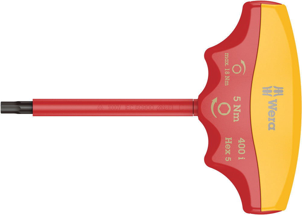 400 i VDE Hex Insulated Torque Indicator, 5.0 Nm