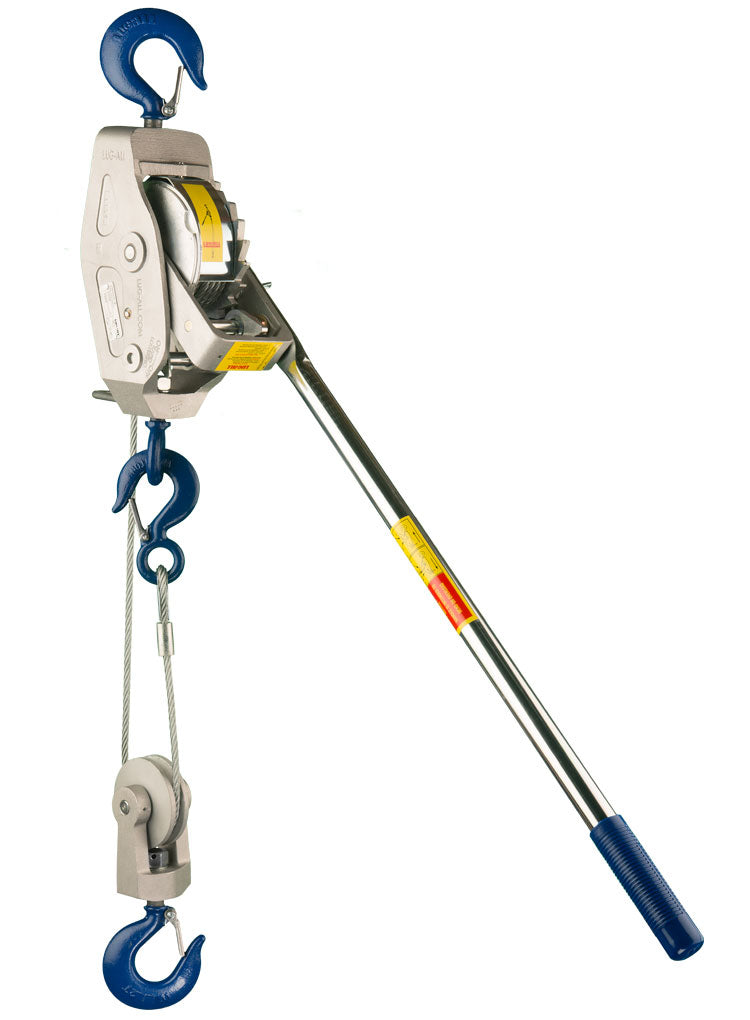 Lug-All - 2 Ton Cable Hoist w/ Rapid Lowering - 420-RSH
