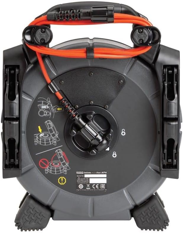 RIDGID 70808 - SeeSnake MicroReel APX with TruSense Diagnostic Pipe Inspection Camera