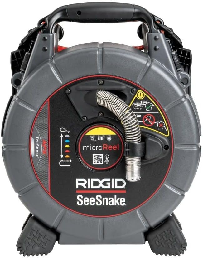 RIDGID 70808 - SeeSnake MicroReel APX with TruSense Diagnostic Pipe Inspection Camera