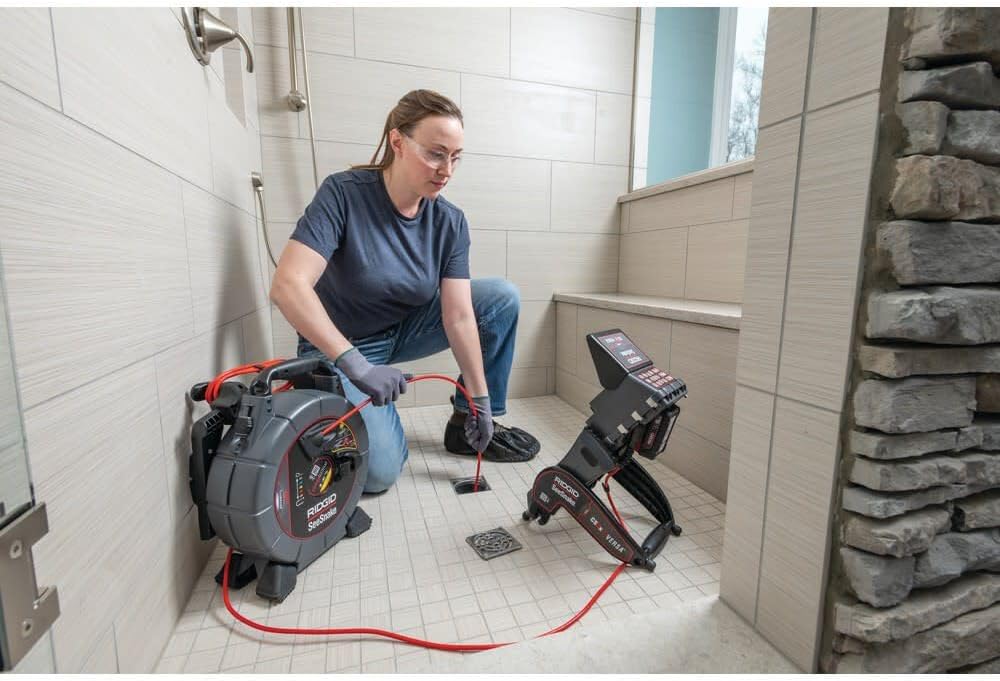 RIDGID 70808 - SeeSnake MicroReel APX with TruSense Diagnostic Pipe Inspection Camera