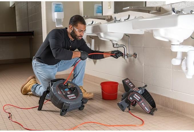 RIDGID 70023 SeeSnake® microDRAIN APX with TruSense Technology, HDR Image Sensor, High-Efficiency LEDs, TiltSense Inclinometer