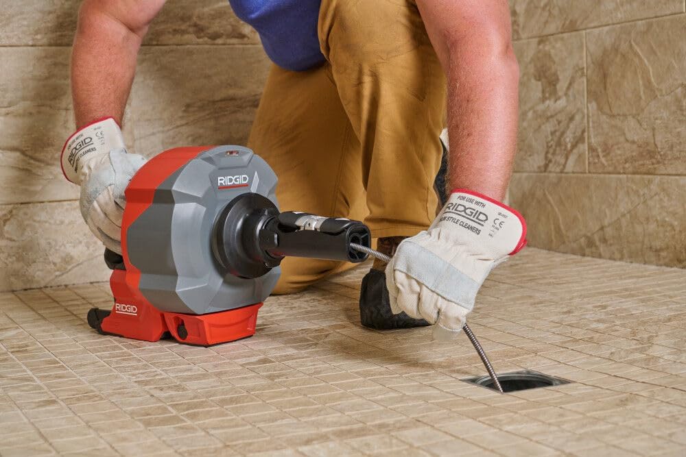 RIDGID 78053 K-46 Cordless SinkSnake™ with 5/16" x 25' IC Cable, 18V 2.5Ah Battery and Charger