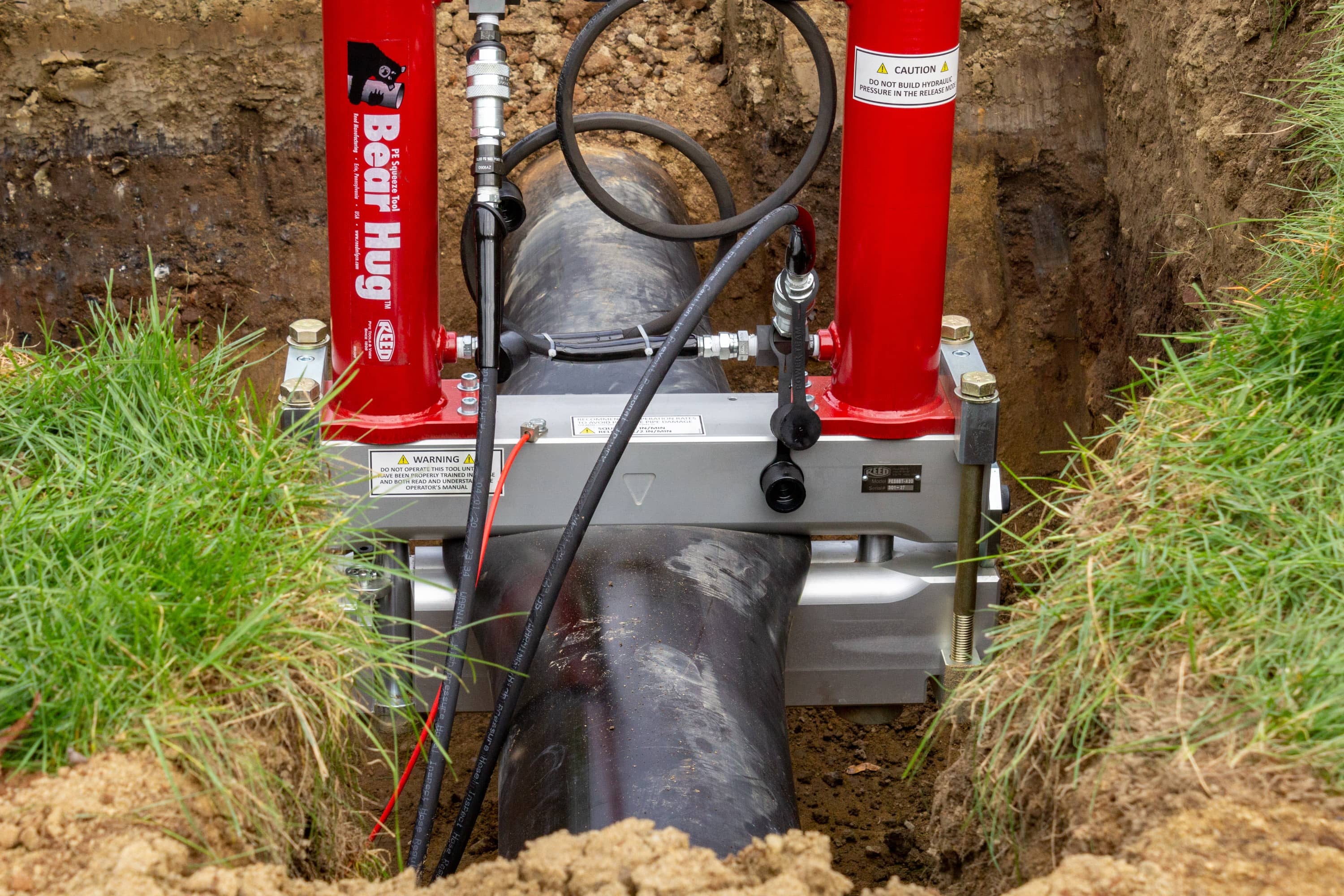 REED 04328 - PES8BT - Bear Hug™ PE Squeeze Tools - Hydraulic, Heavy-Duty