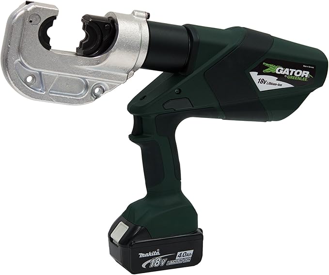 Greenlee EK1240LXB 12 Ton Crimper Standard Bare, Pistol Grip