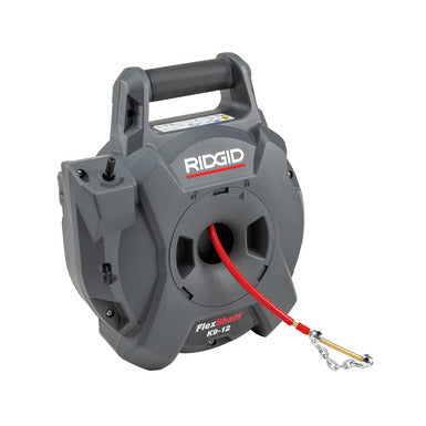 RIDGID 74978 - Nettoyeur de drains mur à mur FlexShaft, 1/4 po x 30 pi. Nettoie les tuyaux de 1-1/4 po à 2 po à pleine capacité de débit