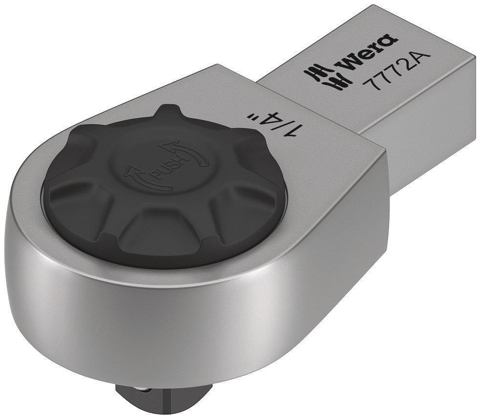 7772 A Ratchet insert, reversible, 9x12 mm, 9x12 x 1/4" x 49 mm