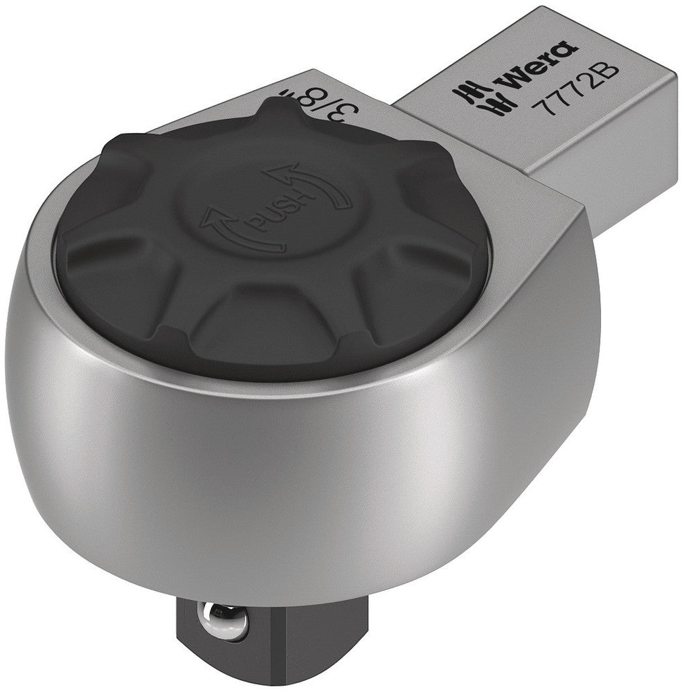 7772 B Ratchet insert, reversible, 9x12 mm, 9x12 x 3/8" x 52 mm