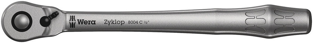 8004 C Zyklop Metal Ratchet with switch lever and 1/2" drive, 1/2" x 281 mm