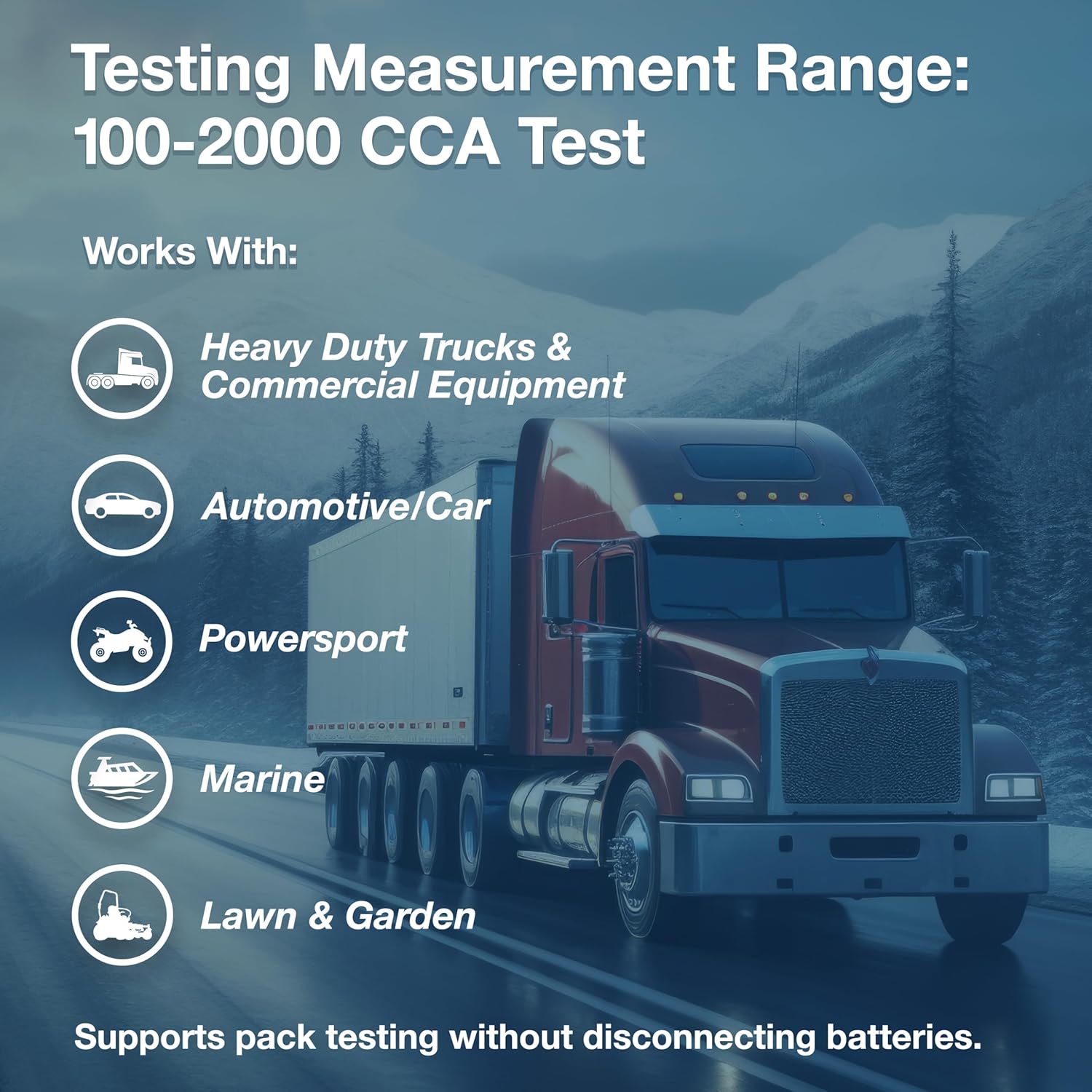 Midtronics - MDX-700HD 6 & 12V BATTERY AND ELEC. SYS. TESTER HD
