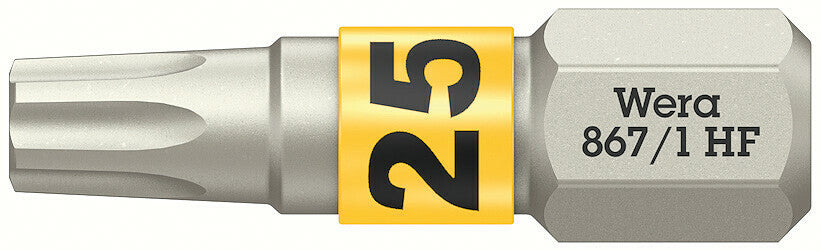 867/1 TORX® HF Bits with holding function, TX 10 to 40 mm