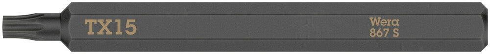 867 S TORX® Bits for Impact Screwdrivers, Various Sizes