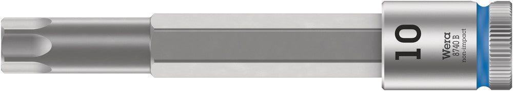 8740 B Zyklop Bit Socket with 3/8" Drive and Extra Slim Profile Area