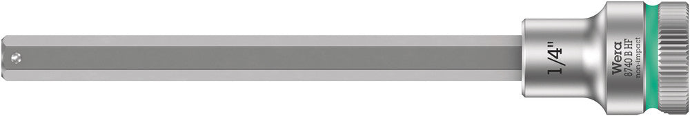 8740 B HF Zyklop Bit Socket with Holding Function, 3/8" Drive