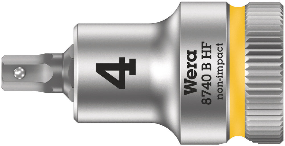 8740 B HF Zyklop Bit Socket with Holding Function, 3/8" Drive