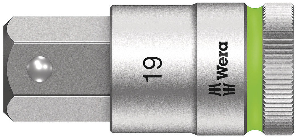 8740 C HF Zyklop bit socket with 1/2" drive with holding function
