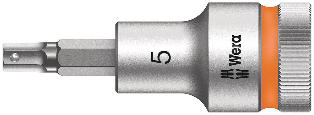 8740 C HF Zyklop bit socket with 1/2" drive with holding function