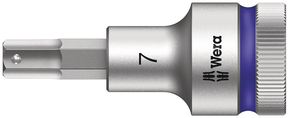 8740 C HF Zyklop bit socket with 1/2" drive with holding function
