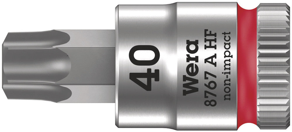 8767 A HF TORX® Zyklop bit socket with holding function, 1/4" drive