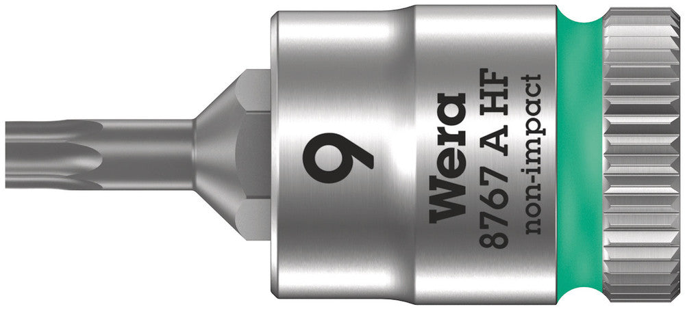 8767 A HF TORX® Zyklop bit socket with holding function, 1/4" drive