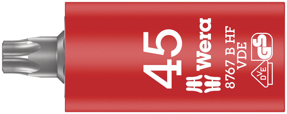 8767 B VDE HF TORX® Zyklop bit socket, insulated, with holding function, 3/8" drive