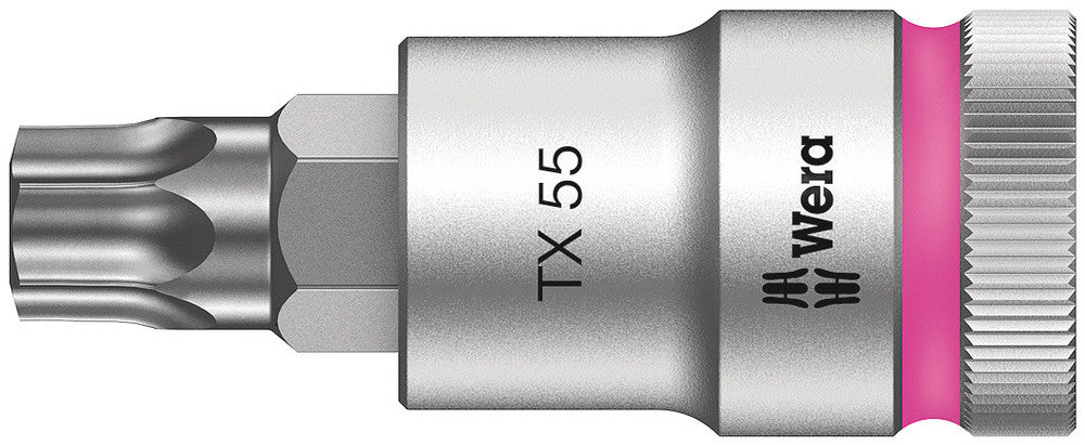 8767 C HF TORX® Zyklop bit socket with 1/2" drive with holding function