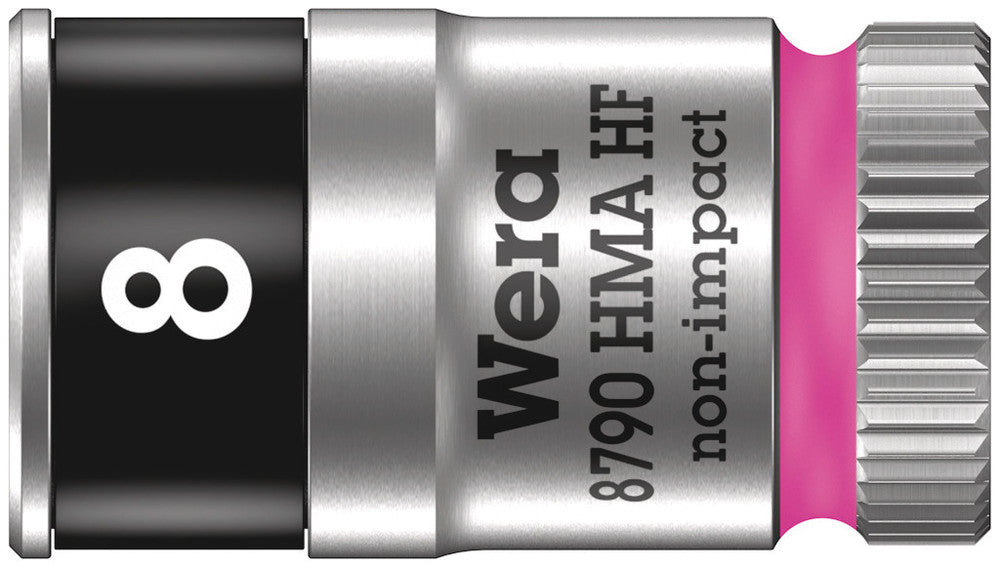 8790 HMA HF Zyklop socket with 1/4" drive with holding function