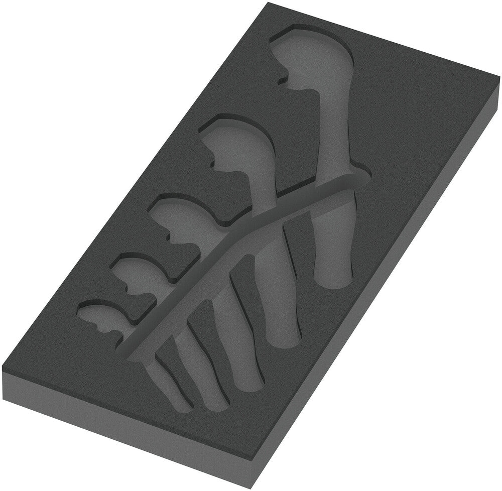 9832 Foam insert 6004 Joker Set 1, empty, 172 x 30 x 392 mm