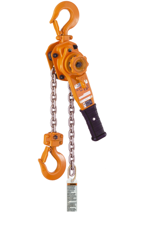 Kito ¾t STEEL LEVER CHAIN HOIST W/ SLIP CLUTCH - KL5LB008-10-SC