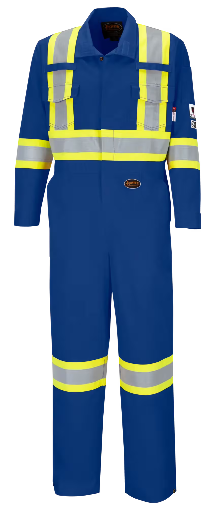 Pioneer FR-Tech® Hi-Vis 88/12 7 oz FR/ARC–Rated Safety Coveralls