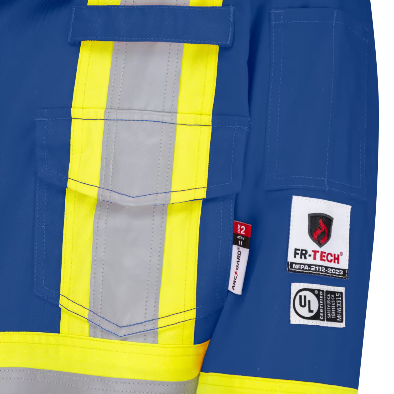 Pioneer FR-Tech® Hi-Vis 88/12 7 oz FR/ARC–Rated Safety Coveralls