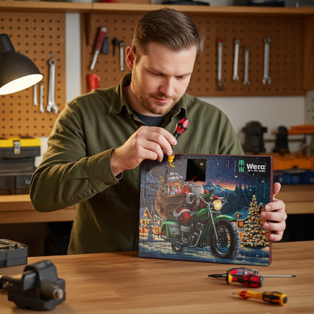 Wera 05136610001 Advent calendar 2025, 28 pieces