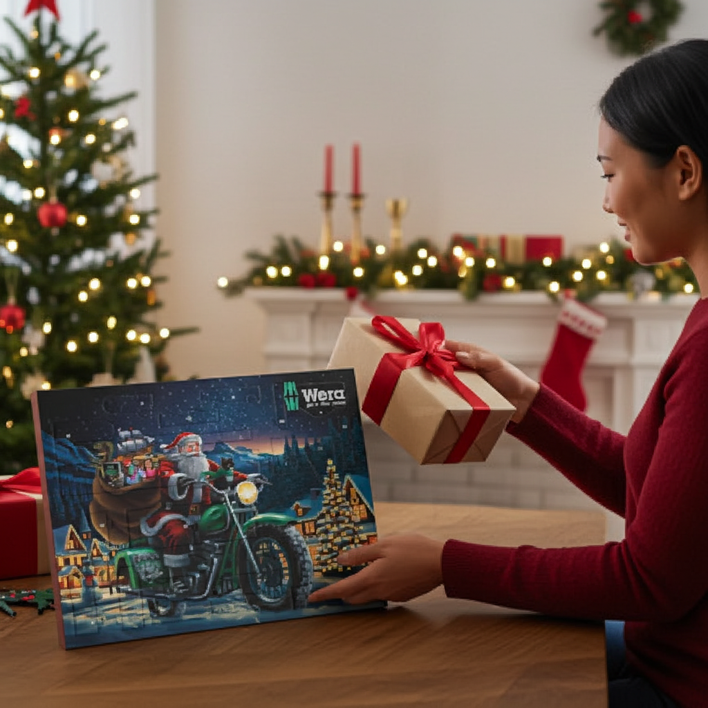 Wera 05136610001 Advent calendar 2025, 28 pieces