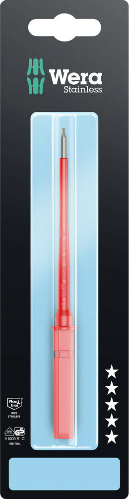 Kraftform Kompakt VDE 3067 i TORX® SB, stainless, TX 154 mm