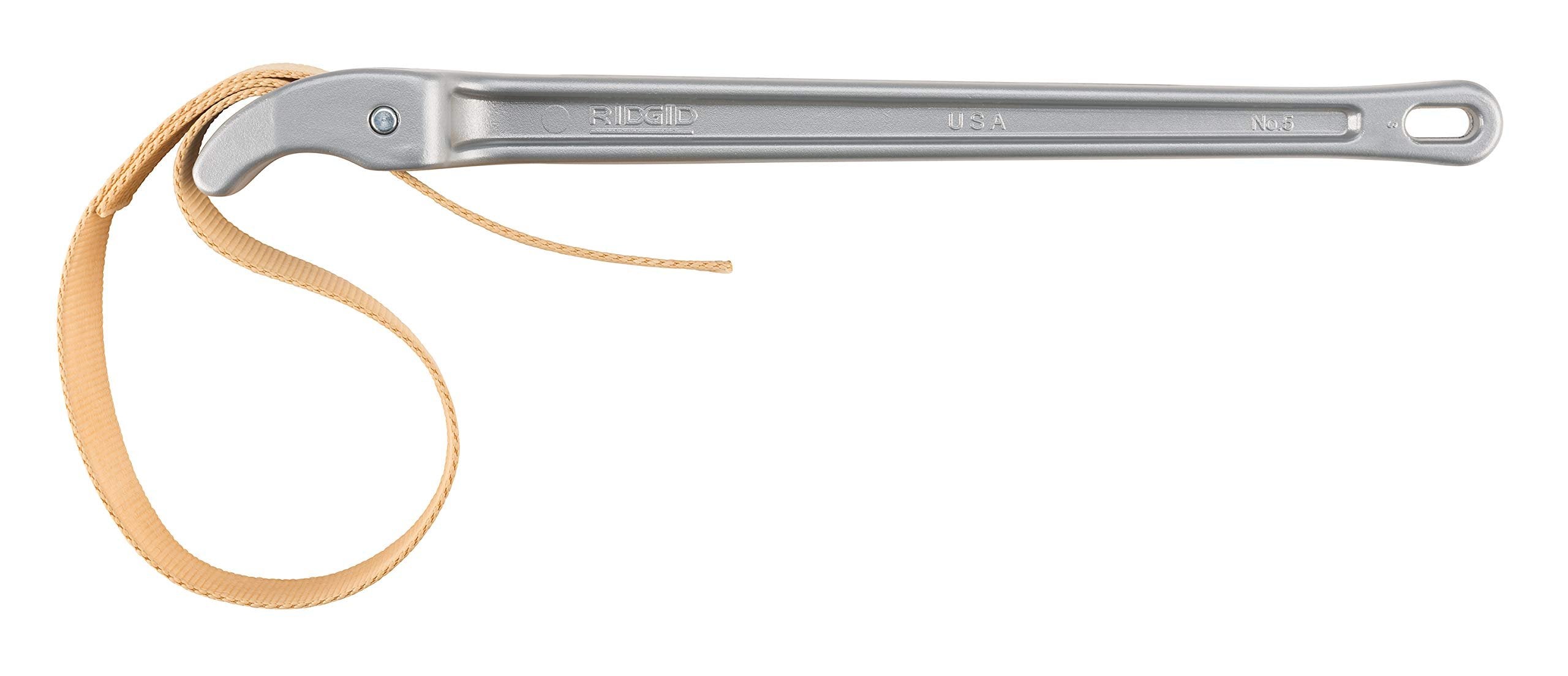 Ridgid Tools 31360 Llave de correa de capacidad de 5 pulgadas