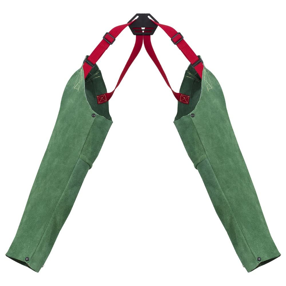 Pioneer V2340920-O/S Manga de soldadura, cuero, verde universal