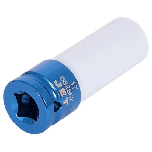 Jet 1/2-inch Drive, 5-Piece Deep SAE/Metric Professional Mag Wheel Impact Socket Set, 610341