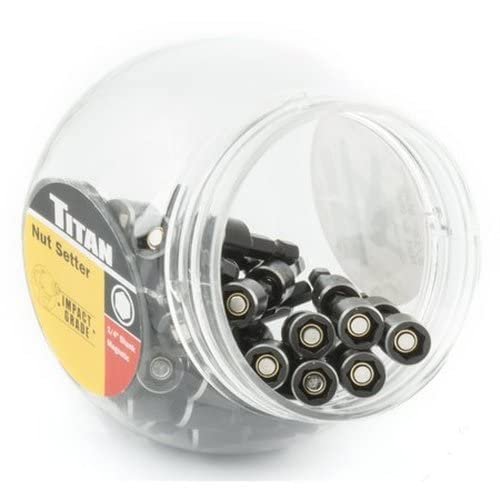 Titan Tools - 50-Pc 5/16 Magnetic Nut Setter (16185-50)
