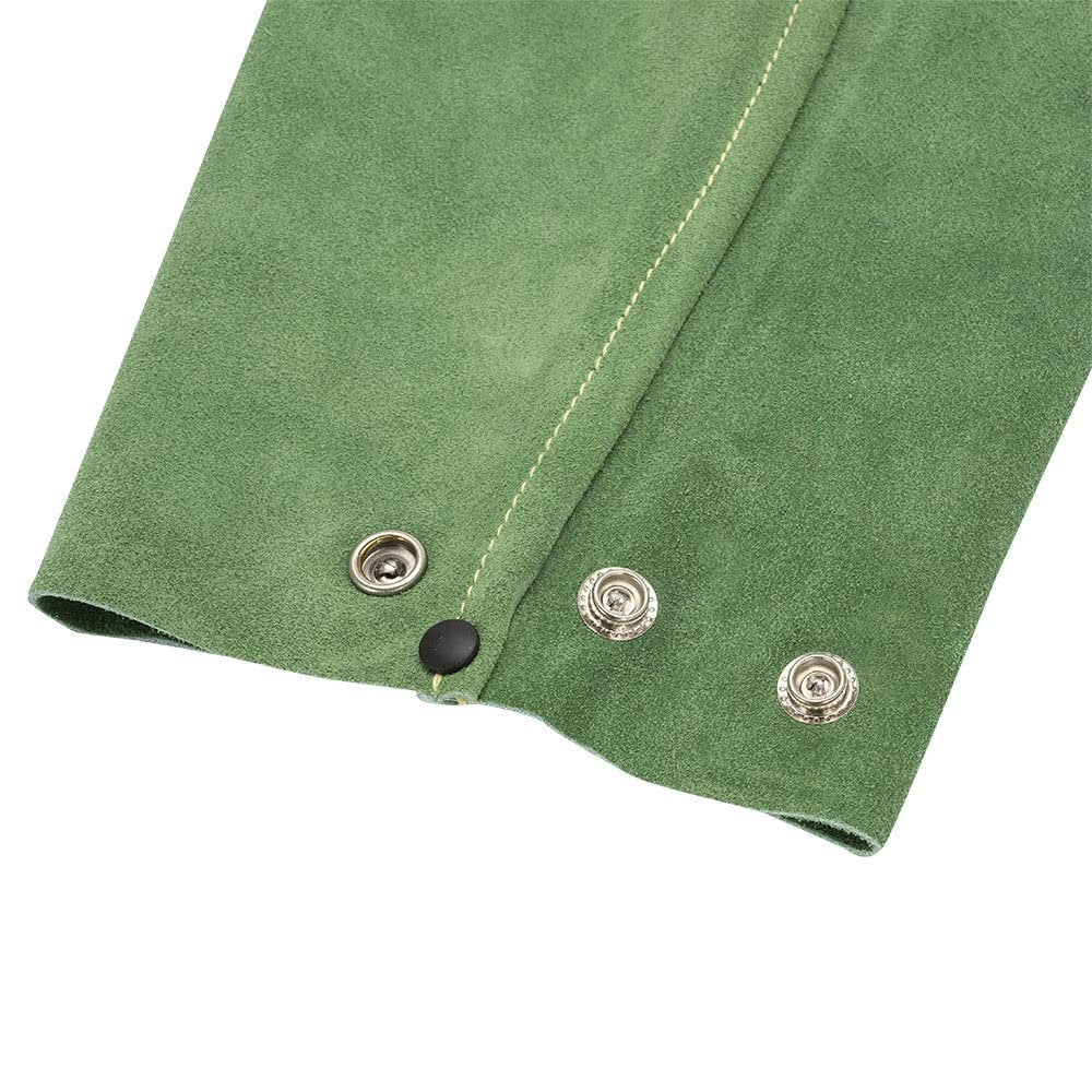 Pioneer V2340920-O/S Welding Sleeve, Leather, Green Universal
