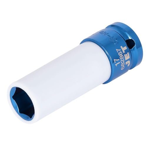 Jet 1/2-inch Drive, 5-Piece Deep SAE/Metric Professional Mag Wheel Impact Socket Set, 610341