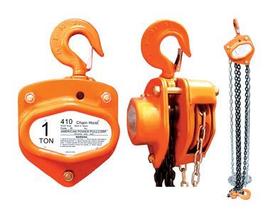AMERICAN POWER PULL Corp 410 Chain Block, 1-Ton