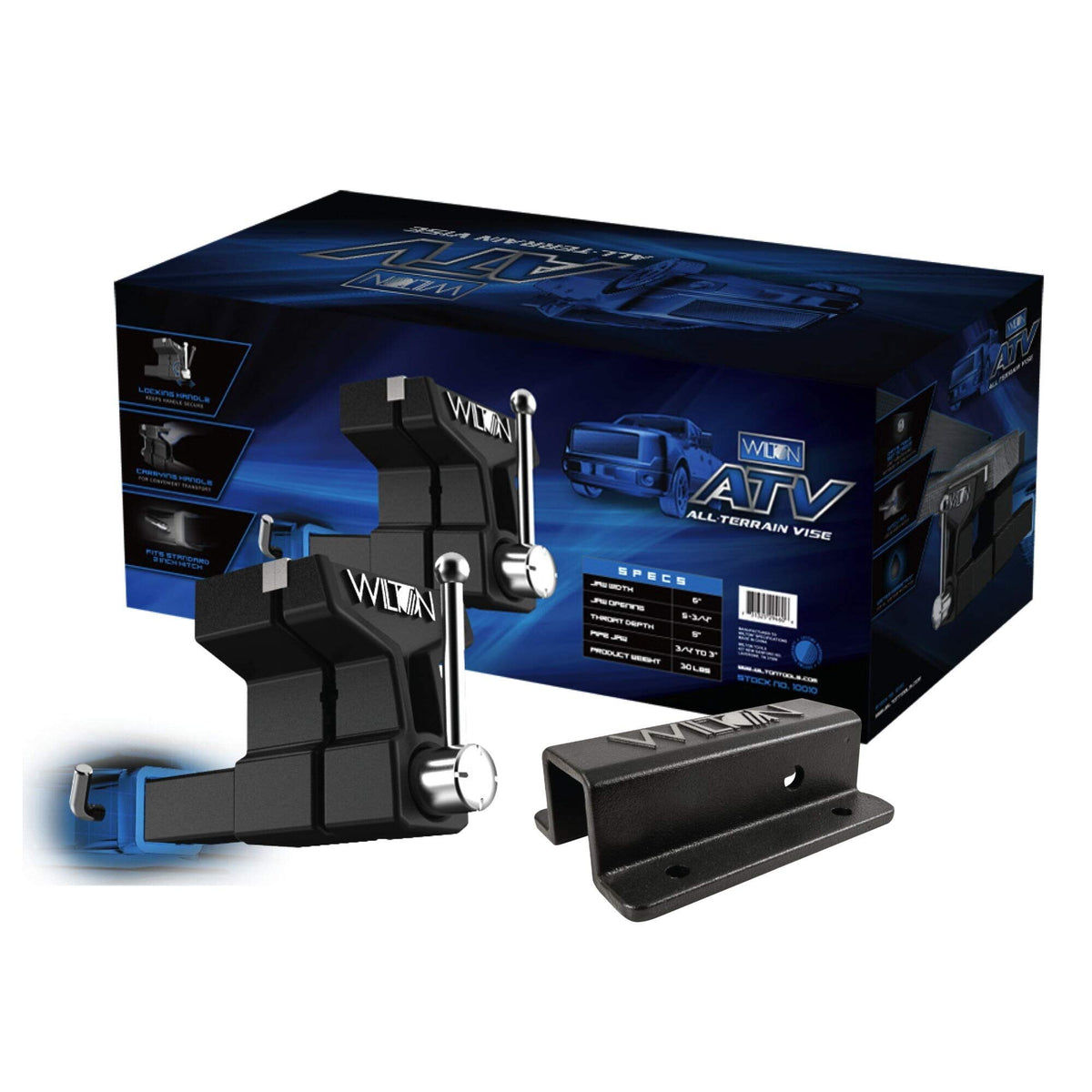 Wilton Tool 10010 Tornillo de banco para camión Hitch2Bench