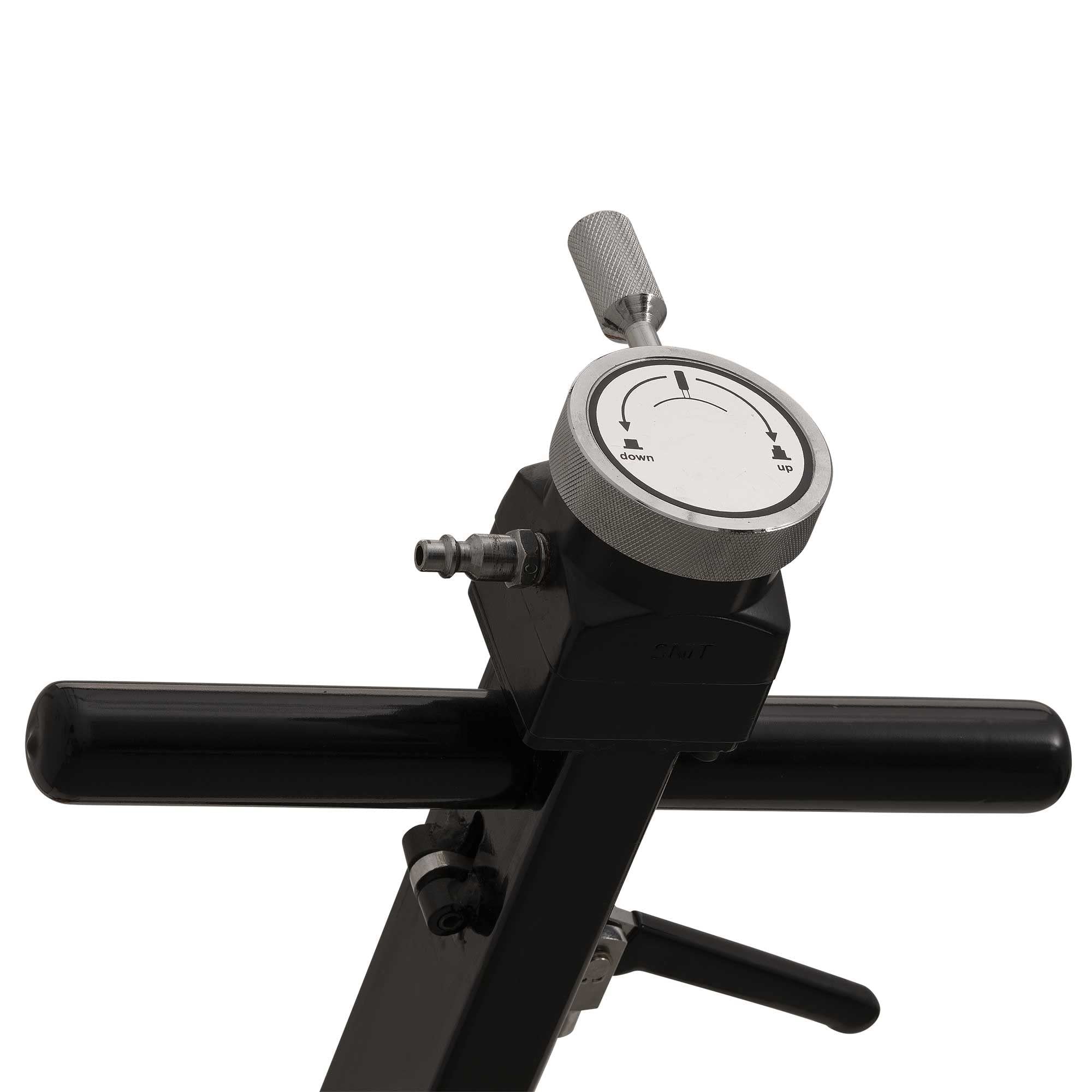 Strongarm Long Handle Super Heavy-Duty 2 Stage Air Hydraulic 80/50 Ton Truck Service Jack - Fleet, Military, Aircraft, 30477